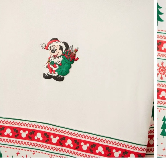 NWT Disney Santa Mickey Mouse ''Merry Christmas'' Fair Isle Spirit Jersey - Picture 6 of 7